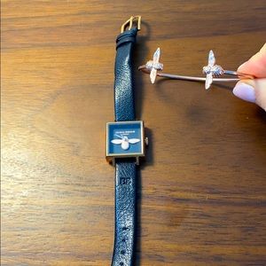 Olivia Burton Bee watch with matching bracelet